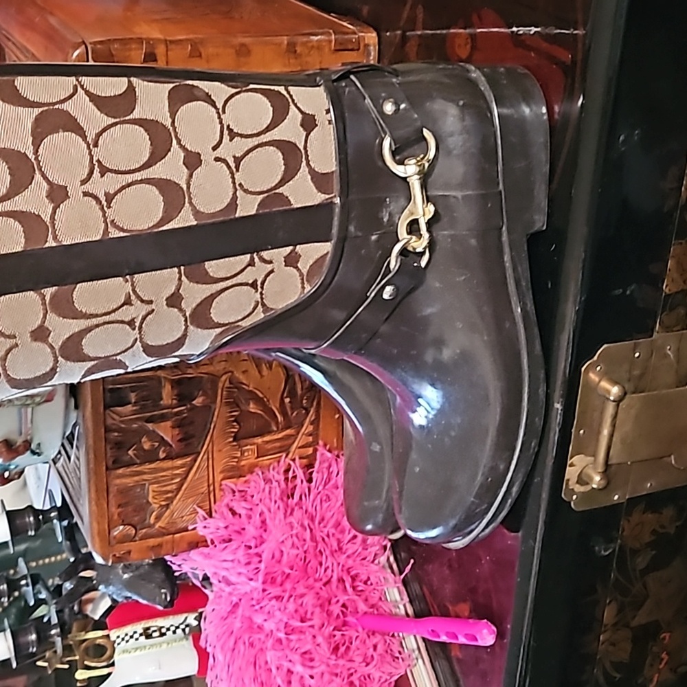Coach rainboots - Picture 2 of 4